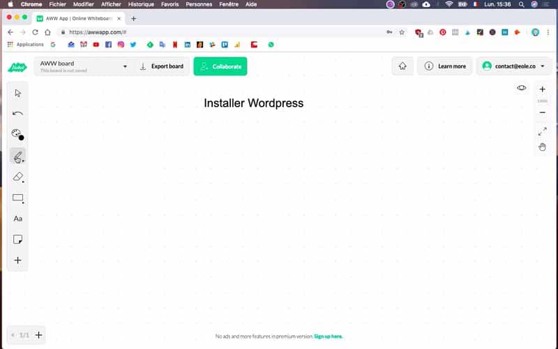 Installer WordPress