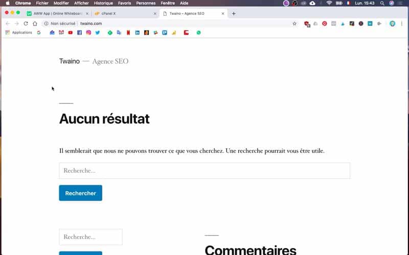 Se rendre sur la version de base du site