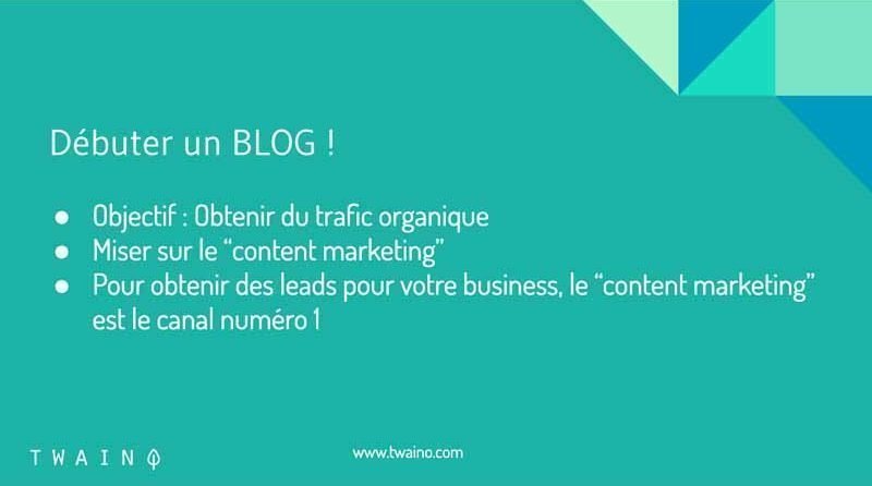 Debuter un blog