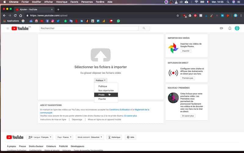 Choisir publique privée plannifier