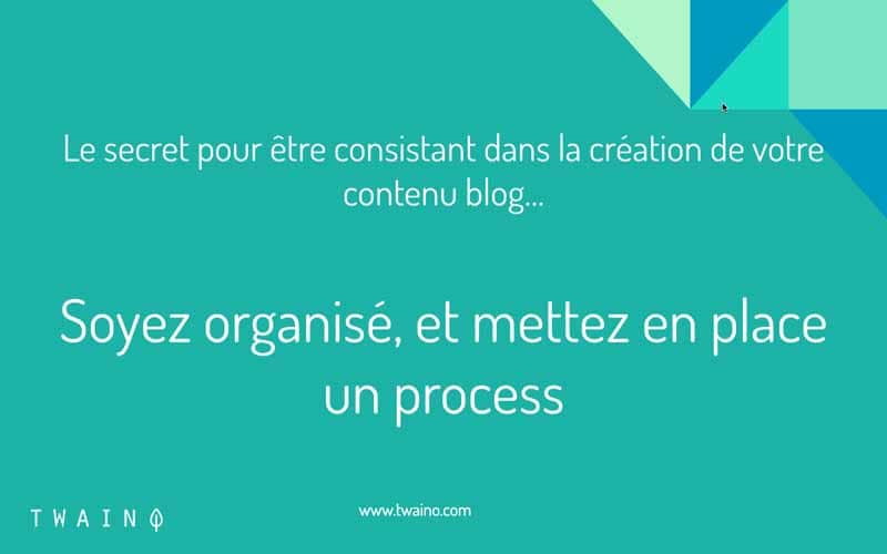 Organisation et process