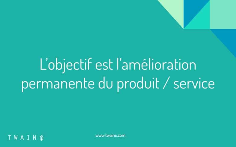 Amélioration permanente