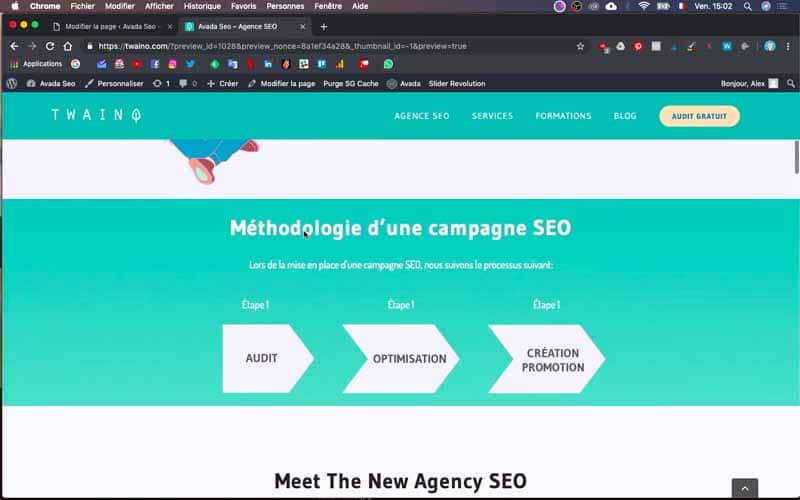 58 Resultat apres changement de texte