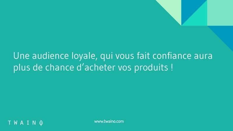 Gagner la confiance de votre audience