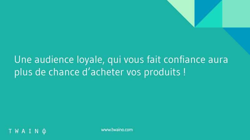 Gagner la confiance de votre audience