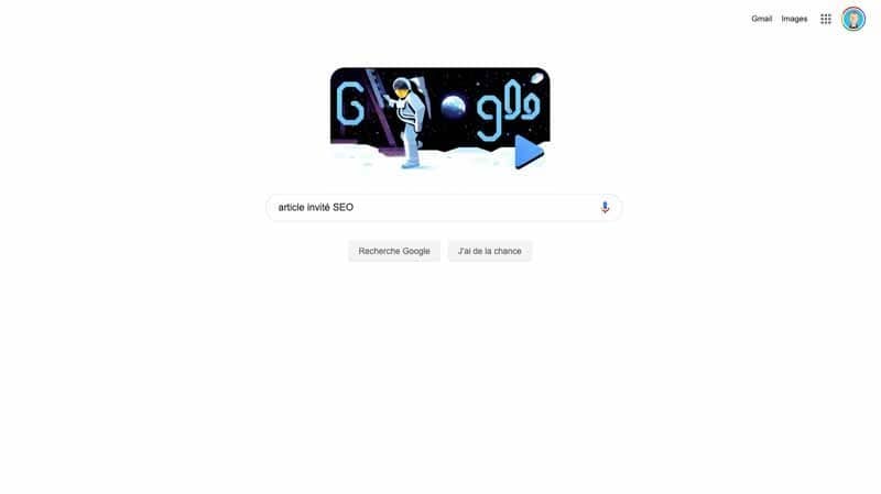 2 Taper Article invite dans google