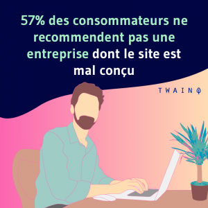 57 des clients ne recommendent pas un site mal concu