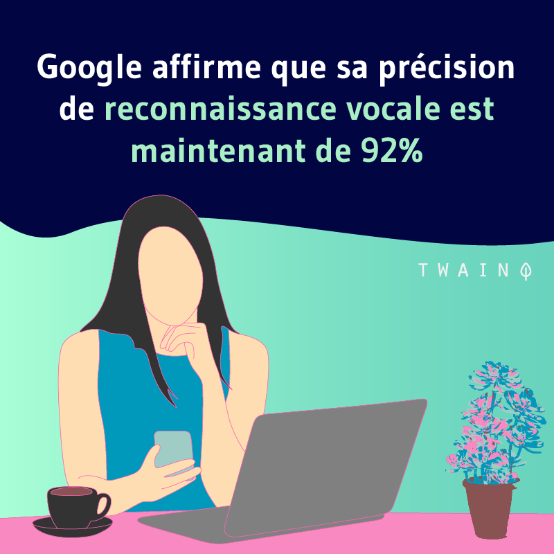 Google affirme que sa precision de reconnaissance vocale est de 92