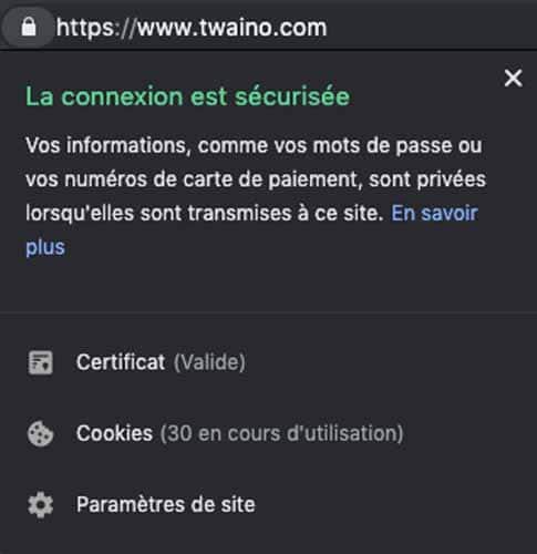 Https la connexion est securisee definition