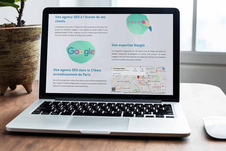 Une expertise Google dans le 17eme arrondissement de Paris