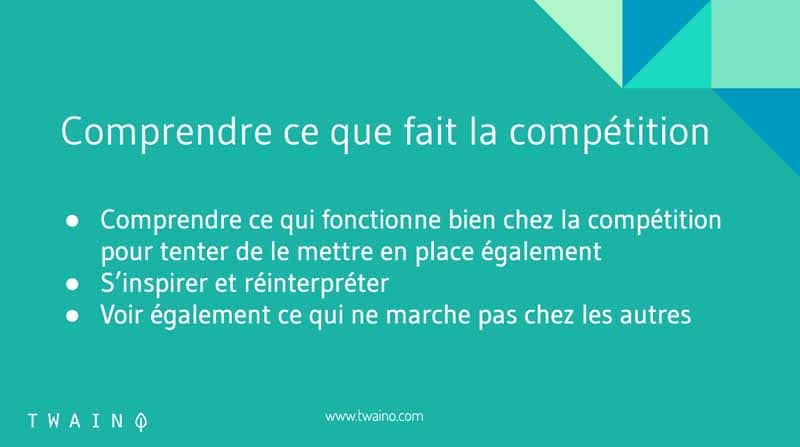 Comprendre ce que fait la compétition