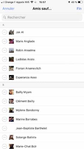 Amis sauf sur telephone