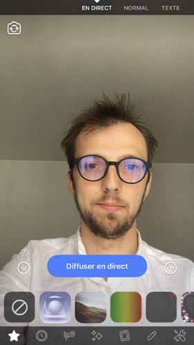 Diffuser en direct facebook live