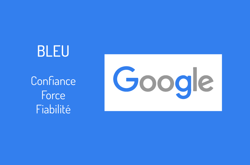 Logo Google couleur bleu