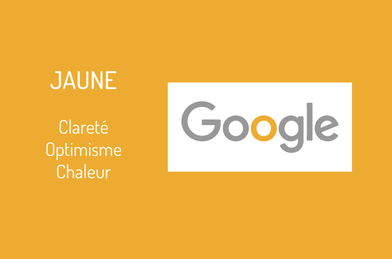 Logo Google couleur jaune