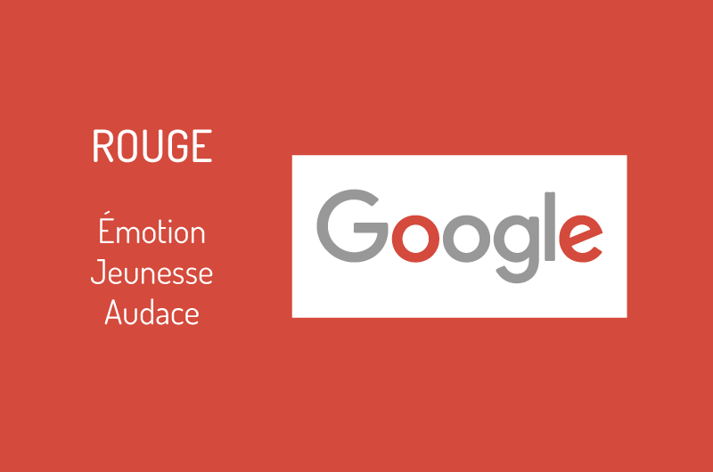 Logo Google couleur rouge