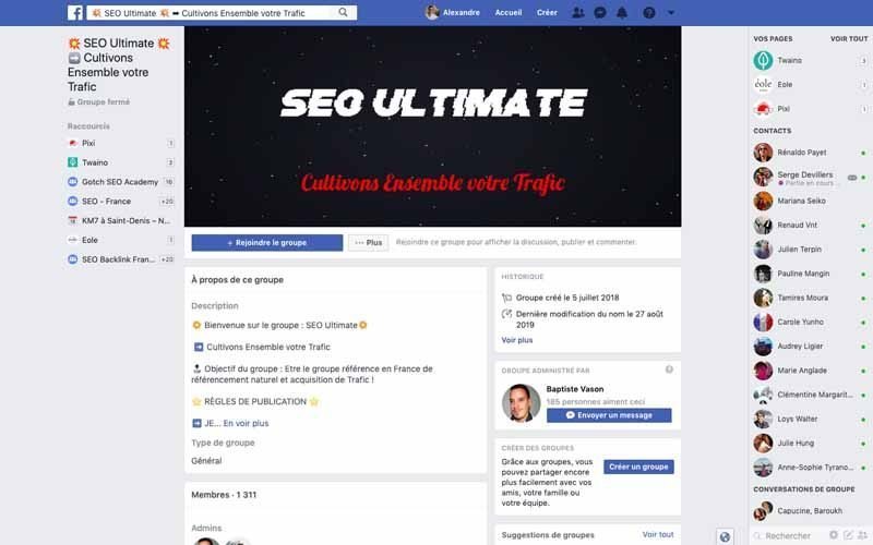 Page Facebook SEO Ultimate