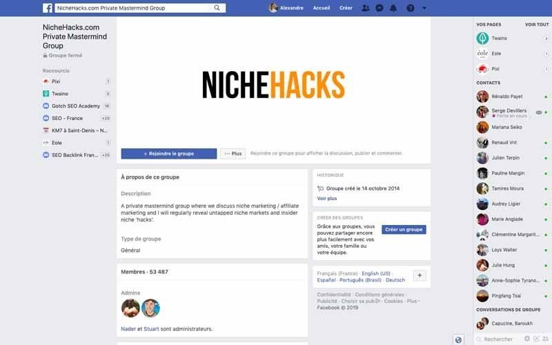 Page Facebook Niche Hacks