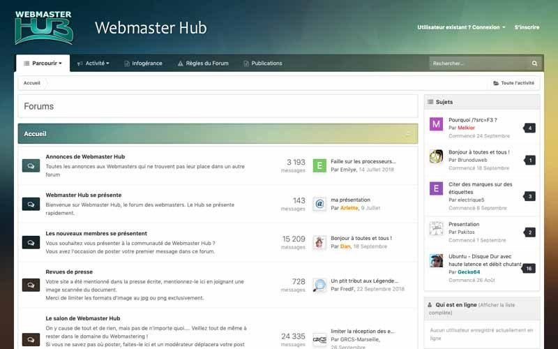 Forum Webmaster Hub