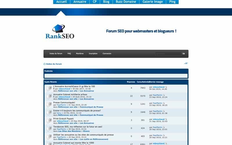 Forum Rank SEO