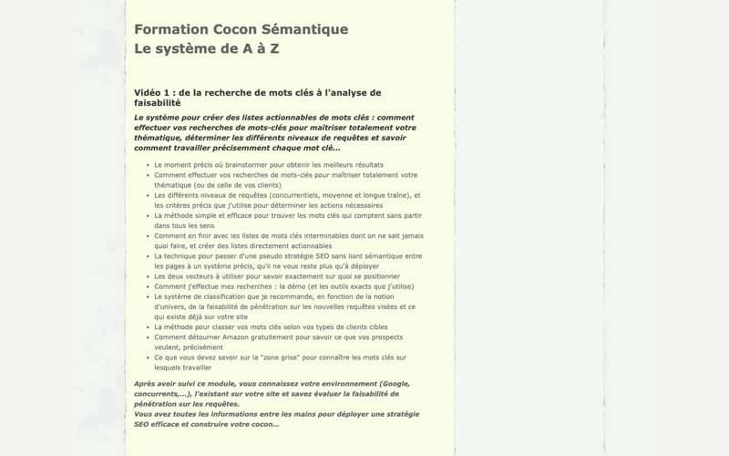 Formation cocon semantique Bourrelly