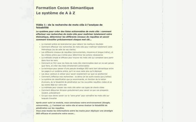 Formation cocon semantique Bourrelly