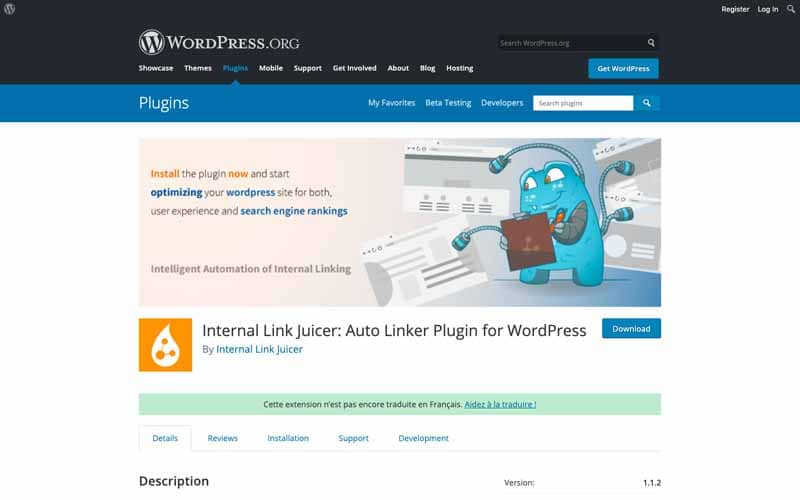 Internal link juicer