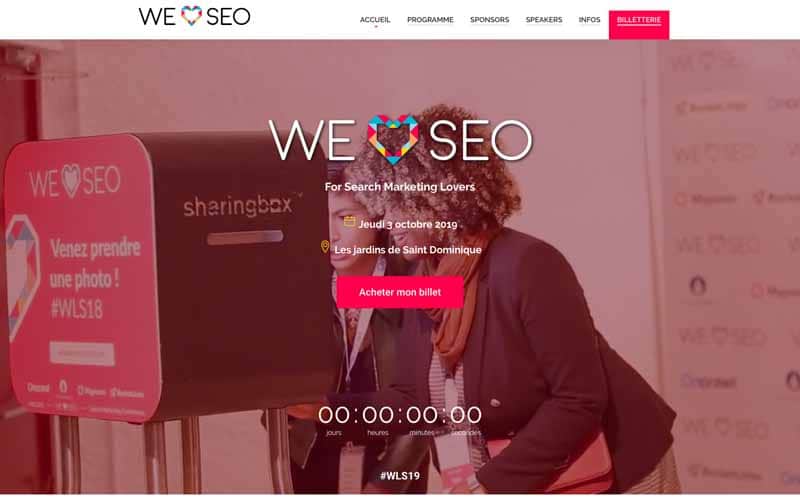 Evenement We love SEO