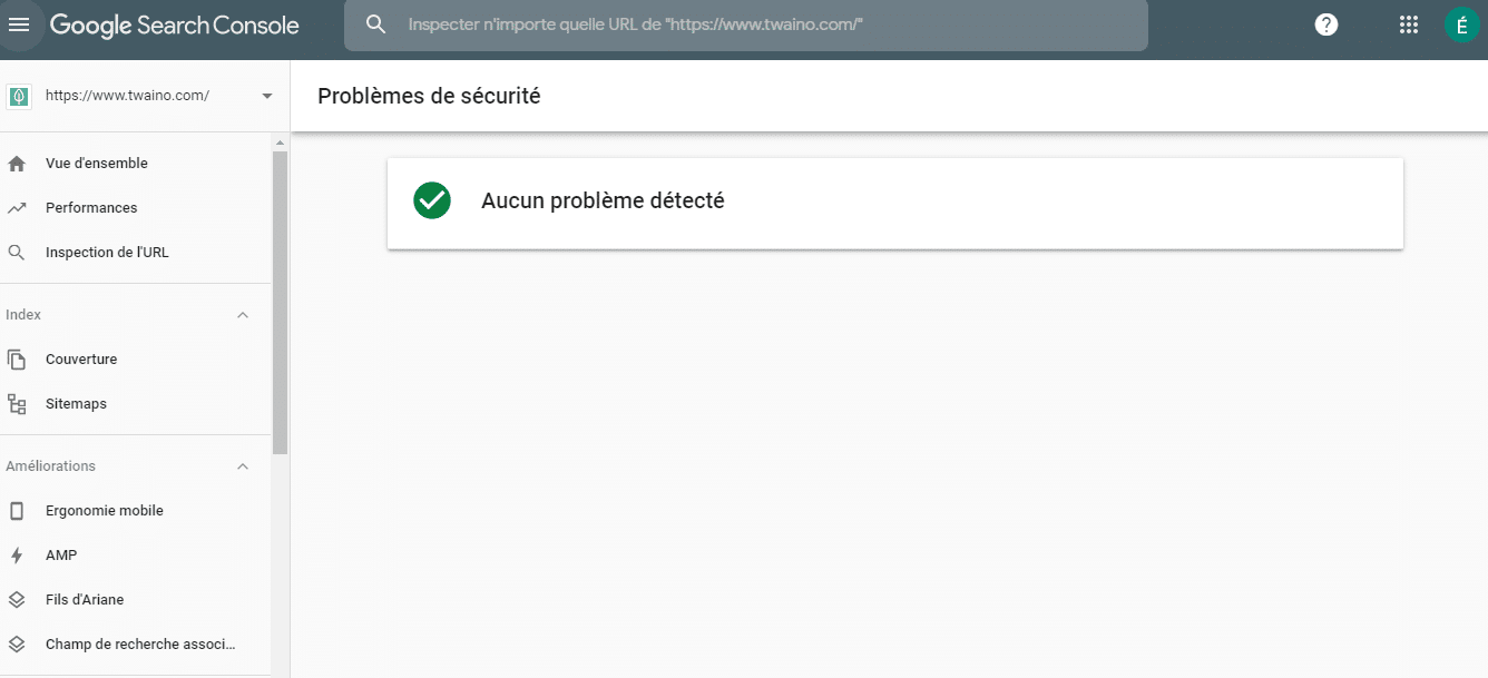 Probleme de securite aucun probleme detecte