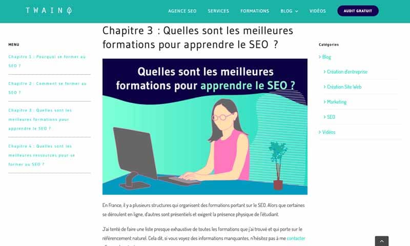 Contenu surenchere les meilleures formations