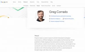 Profil Google de Gred Corrado