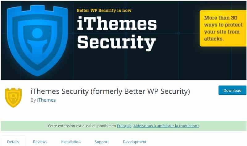 iThemes security