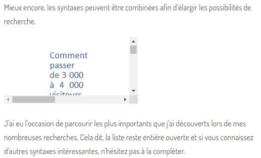 Apercu du Google Doc integre dans un article