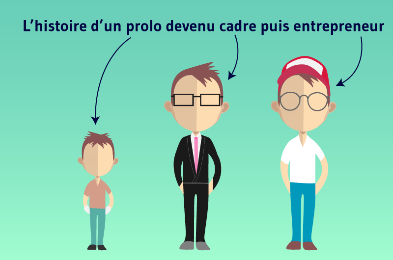 L'histoire d'un prolo devenu cadre puis entrepreneur