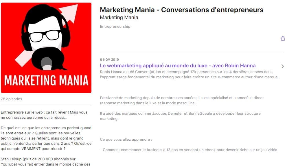 Marketing Mania