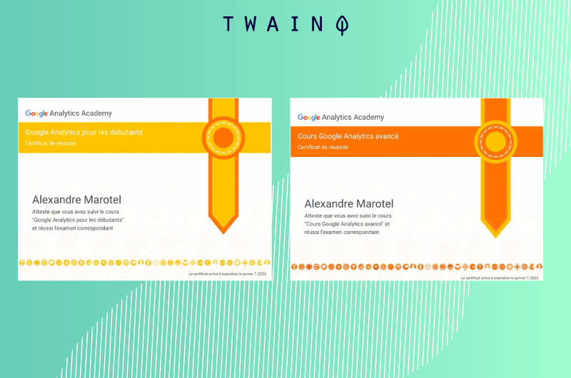 Certifications GA blog