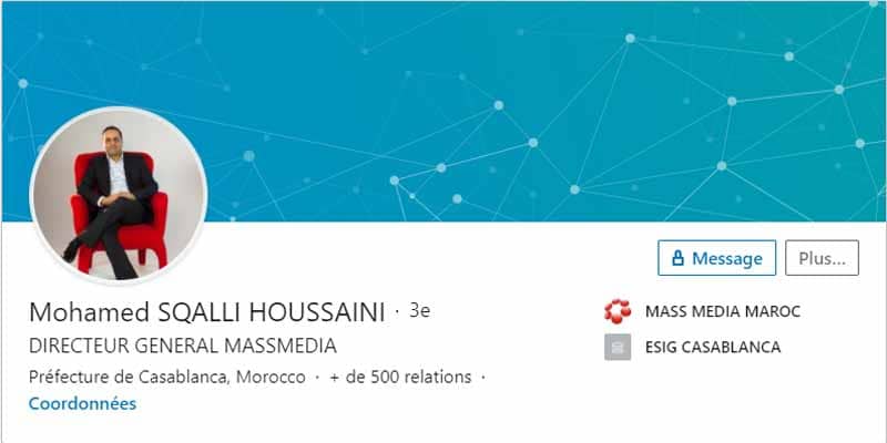 Profil LinkedIn Mohamed S H