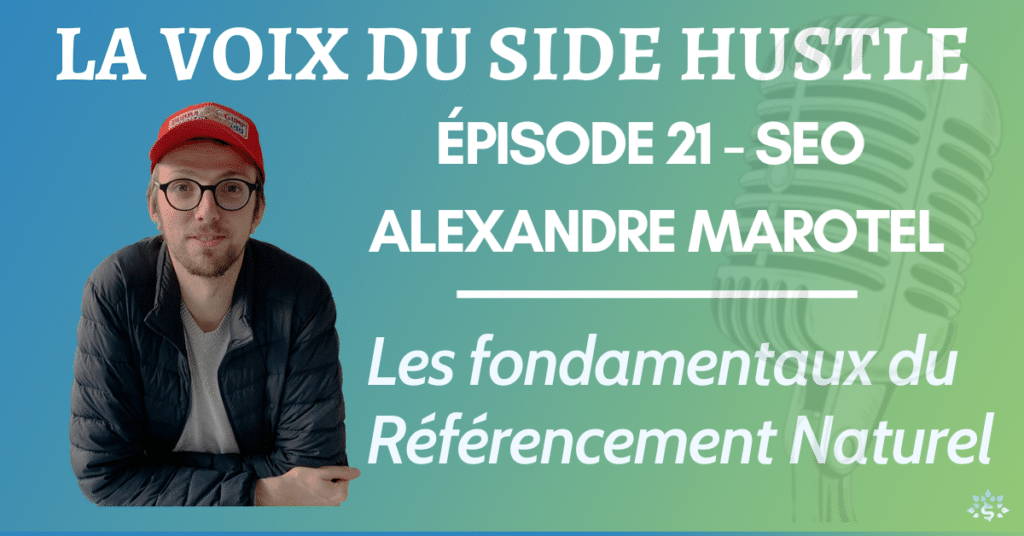 Participation a la voix du Side Hustle de Dimitri CARLET