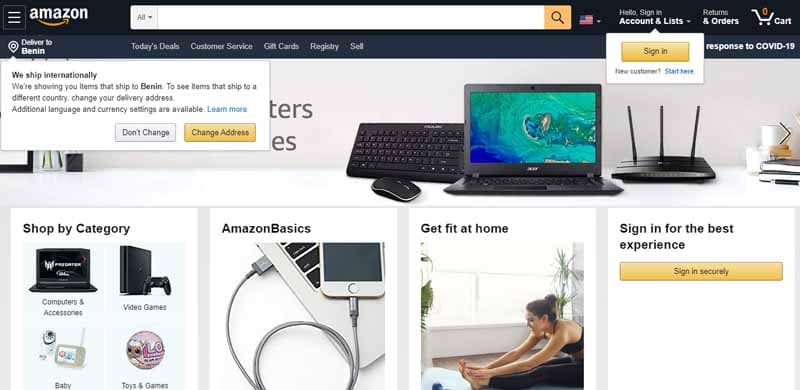 site en anglais de amazon local SEO