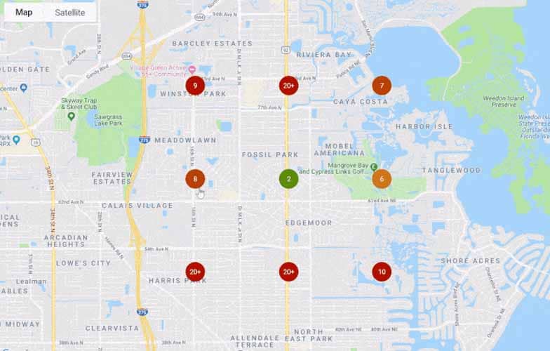 position geographique local SEO