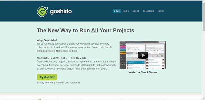 plateforme de co working Goshido