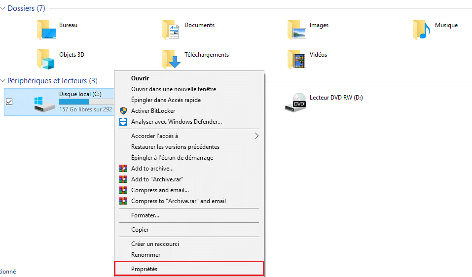 Un logiciel de nettoyage du disque dur