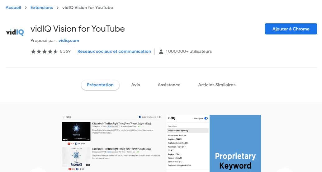 vidIQ Vision for YouTube