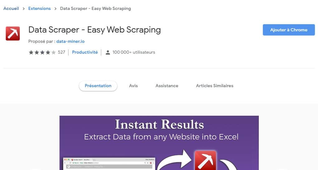 Data Scraper Easy Web Scraping