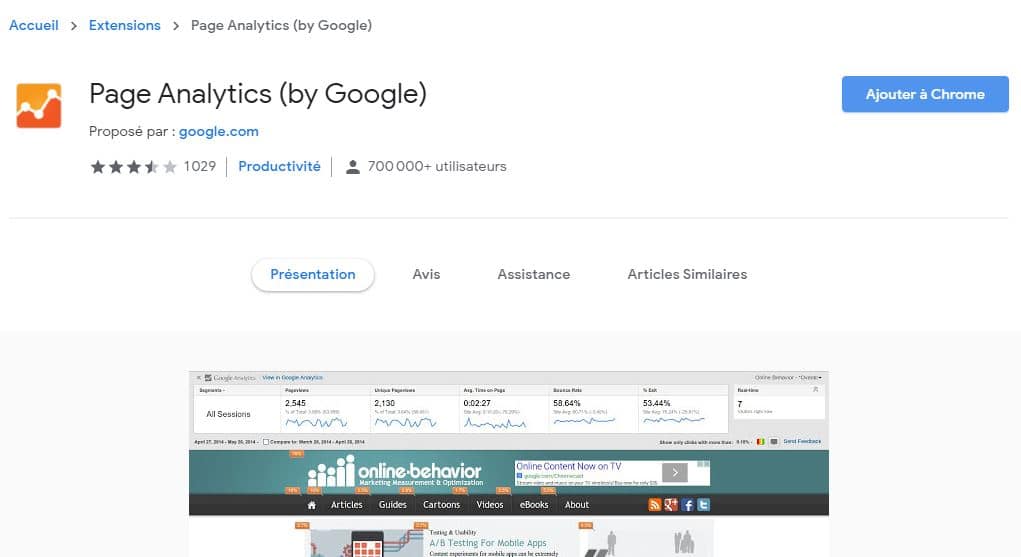 Page Analytics