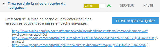 utiliser la‌ ‌mise‌ ‌en‌ ‌cache‌ ‌par‌ ‌le‌ ‌navigateur