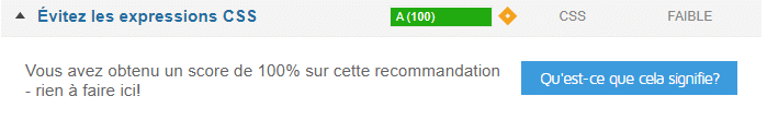 eviter les expressions CSS