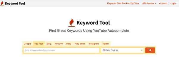 Keyword tool