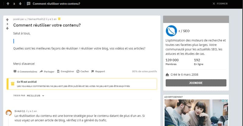 Le succès d un contenu