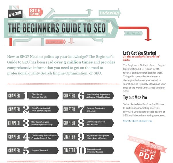 Les guides d initiation au SEO